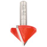 Expert for Wood V-groove bit, 8 mm, D 31.8 mm, L 19 mm, G 51 mm, 90°