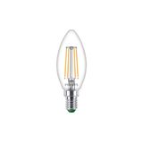 PHILIPS LED candle.filam. B35 2.3W/40W E14 2700K 485lm NonDim 15Y 2-pack