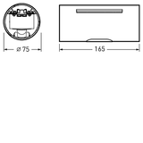 Electrical accessories Tugra Black 8096000