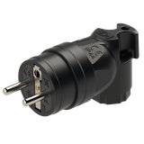 Wtyczka gumowa kątowa 16A 3P 230V