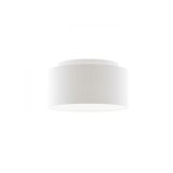 DOUBLE 55/30 shade Polycotton white/white PVC max. 23W
