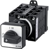 T3-6-15898/Z Reversing star-delta switches, T3, 32 A, rear mounting, 6 contact unit(s), Contacts: 11, 60 °, maintained, With 0 (Off) position, D-Y-0-Y-D, SOND 29,