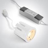 7307MA/W/V WHITE 7W CCTV IP20 36ø MR16 230V