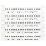 Marking tags for TB and ST - terminals, 401-450 (each 2x)