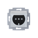 Socket with earthing contacts IP44