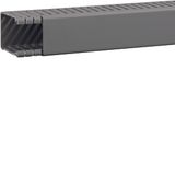 Slotted panel trunking without holes made of PVC BA6 60x40mm stone gre
