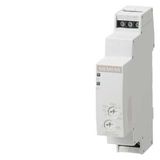 Timing relay, electronic ON delay 1 change-over contact, 7 time ranges 0.05 s...100 h 110 V AC/DC,