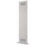 XTSZFFPV31-W425 Front plate (section high), ventilated, W=425mm, IP31, grey