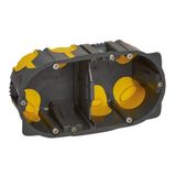 ECO BATIBOX mounting box energy-efficient 2 posts depth 50mm for drywall