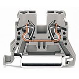 2-conductor through terminal block 2.5 mm² side and center marking gra
