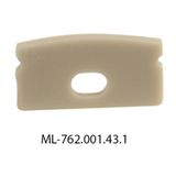 End cap with hole, ML-762.001.43.1