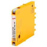 Combined arrester protection module for 1 pair BLITZDUCTORconnect with