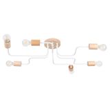 TIMBO CHANDELIER 6 WHITE 6XE27