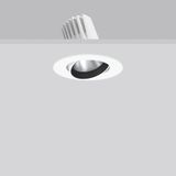 RONDOS mini, 20 W, 2400 lm, 927, white, on/off Recessed projectors, D 