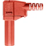 4 mm insulating grommet, solder connection, CAT II, red, 22.2370-22