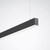 Suspended luminaires Finea HI LED direct & indirect Prisms Black rectangular ETDD Wide reduced glare UGR19 (W19) IK03 3 SDCM 9002160791