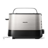 Philips | Toaster | HD2635/90 Viva Collection | Number of slots 2 | Housing material Metal/Plastic | Stainless Steel/Black
