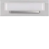 AVZ-REB call button, bell pusher with nameplate and white LED EB aluminum