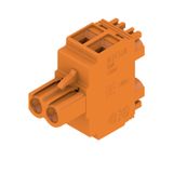 PCB plug-in connector, female plug, 5.08 mm, Number of poles: 2, 90°/270°, Screw connection, Clamping range, max. : 3.31 mm², Box