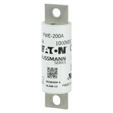 FWE-125A 1000Vdc IEC/UL 125A aR 30mm Round fuse