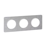 ODACE TOUCH cover frame 3V GEHAMERD ALU