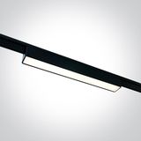 43100FA/B/V BLACK 10W LINEAR LIGHT CCTV 48V IP20