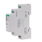 phase sequence and phase loss sensor, DIN rail mounting