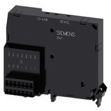 Electronic module for IO-Link, black, 8 inputs/outputs, 4 DI/4 DQ