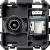 GALLERY TV SOCKET SIMPLE + RJ45 Cat6 2 ST.