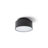 MARLENE 14 surface mounted black 230V LED 18+6W 3000K