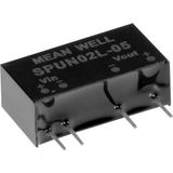 SPUN02N-15 DC/DC Converter 24:15V 134mA 2W, MEAN WELL