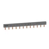 Prong type supply busbar, with 2P, for maximum 6 modules