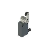 Modular prewired switch with adjustable shaped metal revolving lever diam. 14 roller