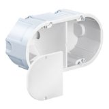 Cavity wall electronics box Sound insulation, halogen-free