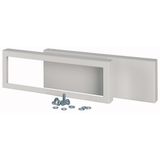 BPZ-SS-1/320/SET/BO Corner protection kit for base, HxD = 100 x 320 mm, blanking/open