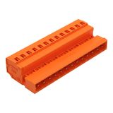 1-conductor male connector CAGE CLAMP® 2.5 mm² orange