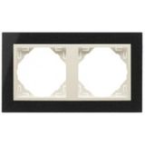 DOUBLE FRAME GRANITE/PEARL