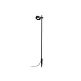 KATONA floor / on spike black 230V LED 7W 70° IP54 3000K