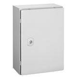 Wall-mounted enclosure 1 door IP66 H=350 W=250 D=150mm