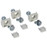 Screw terminals DPX³ 250 for bar connections - Set of 3 terminals