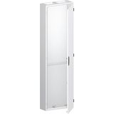 TH212G Floor-standing cabinet, Field Width: 2, Number of Rows: 12, 1850 mm x 550 mm x 225 mm, Grounded, IP44