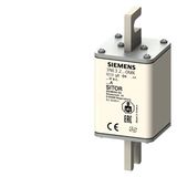 SITOR fuse link, with slotted blade contacts, NH1, In: 550 A, aR
