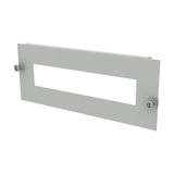 ProfiSNAP Front Plate, for enclosure width 400mm, H=125mm, with 45mm c