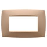 ONE PLATE - IN PAINTED TECHNOPOLYMER - 4 MODULES - SOFT COPPER - CHORUSMART