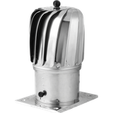 ROTATING CHIMNEY COWL OBLONG aluminium Ø 150