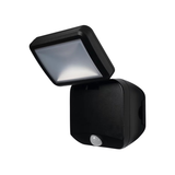 Battery LED spotlight single 4W 4000K IP54 black