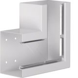 Flat angle of base profile for BRS 100x130mm lid 80mm of sheet steel p