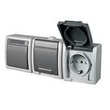 ATLAS AC switch No. 6 + 2x socket