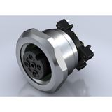 Built-in plugs, M12, Mounting thread: M 14, Number of poles: 4, Strand / cable length: