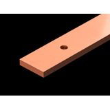 SV busbars E-Cu with integrated hole.